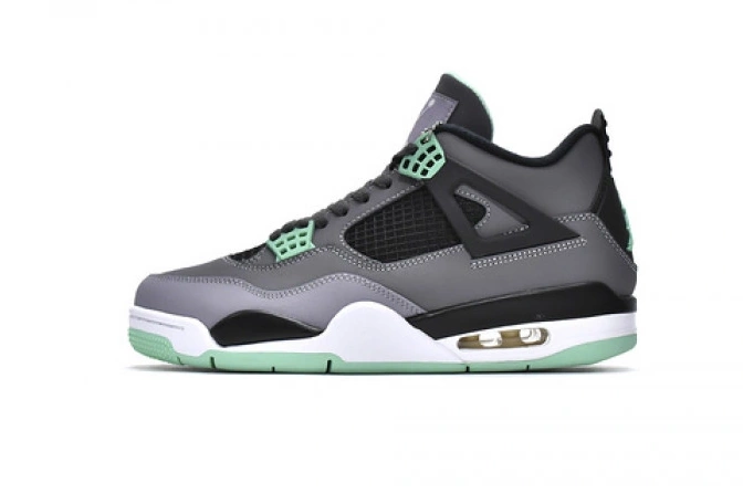 Glow Air 4 Retro Jordan Green 308497-033 0723